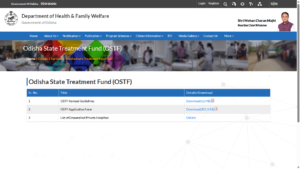 Odisha State Treatment Fund