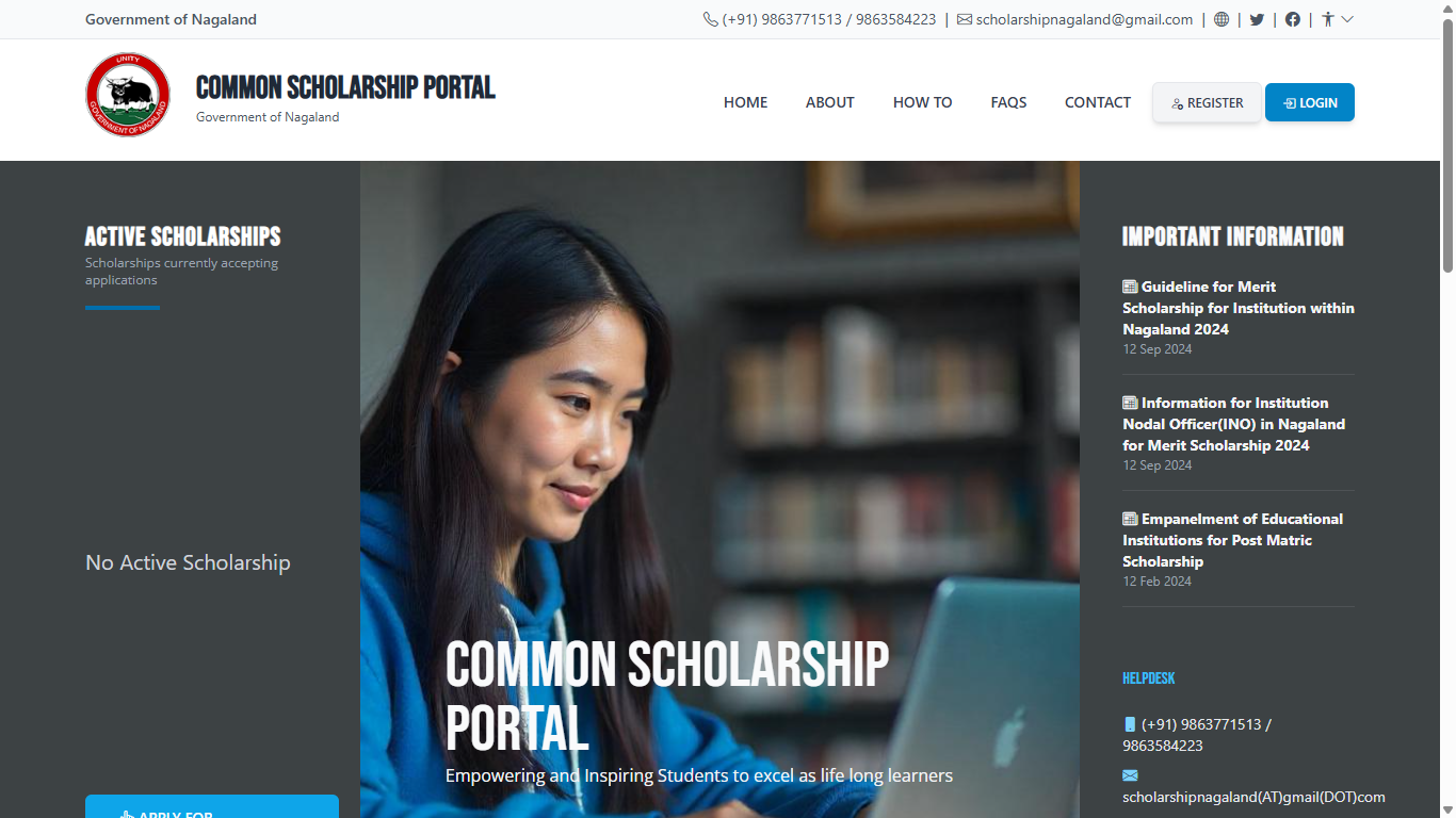 Nagaland State Merit Scholarship