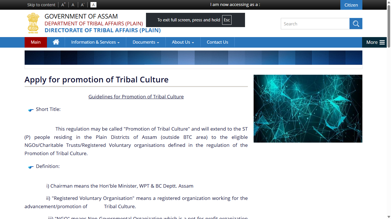 Promotion of Tribal Culture