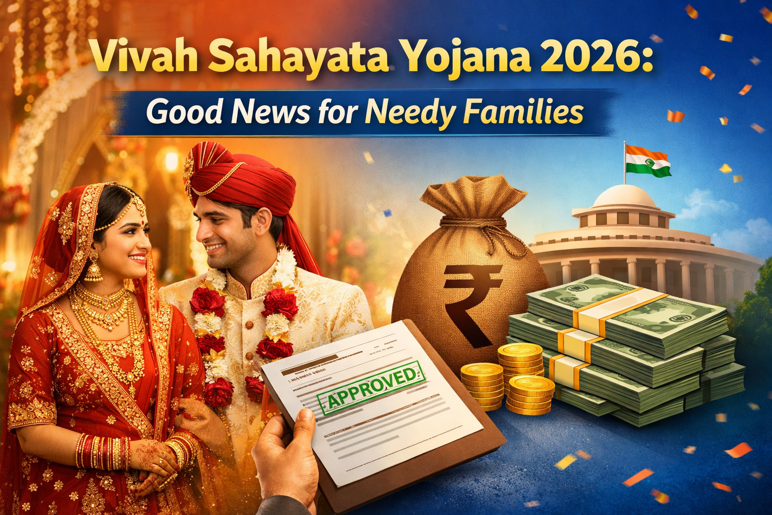 Vivah Sahayata Yojana 2026 Good News for Needy Families