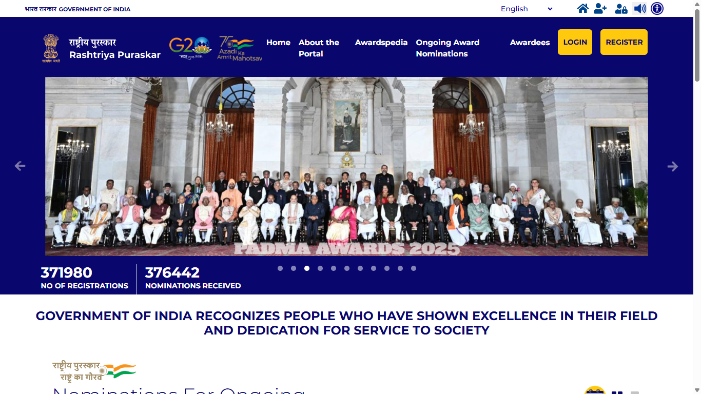 National Youth Award