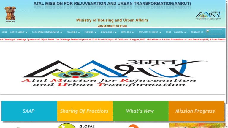 Atal Mission For Rejuvenation And Urban Transformation
