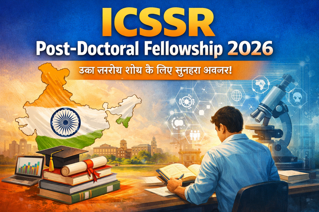 ICSSR Post-Doctoral Fellowship 2026