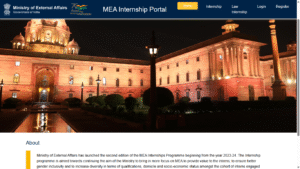 Internship Programme By The Ministry Of External Affairs