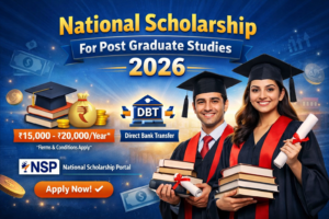 National Scholarship For Post Graduate Studies 2026