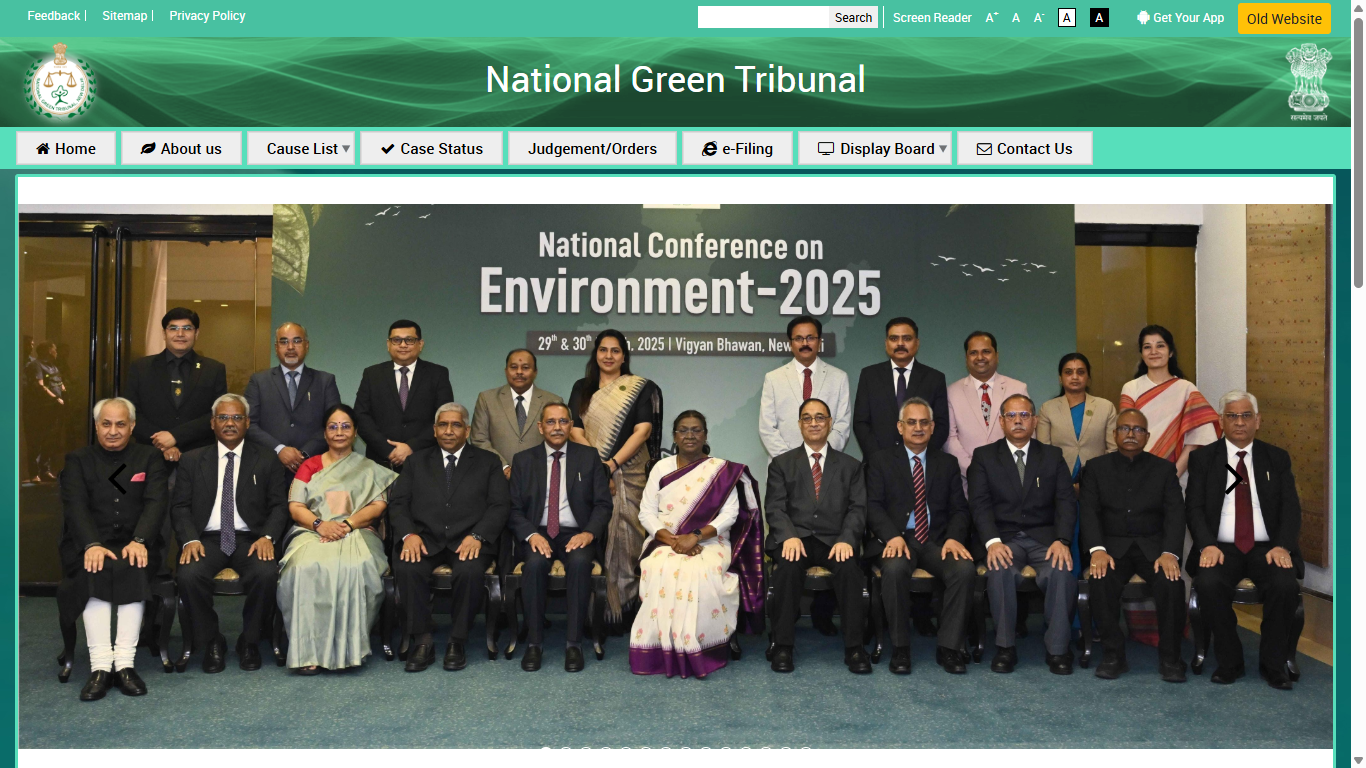 Programme For Internship For LL.B. LL.M. Environmental Studies Research Students