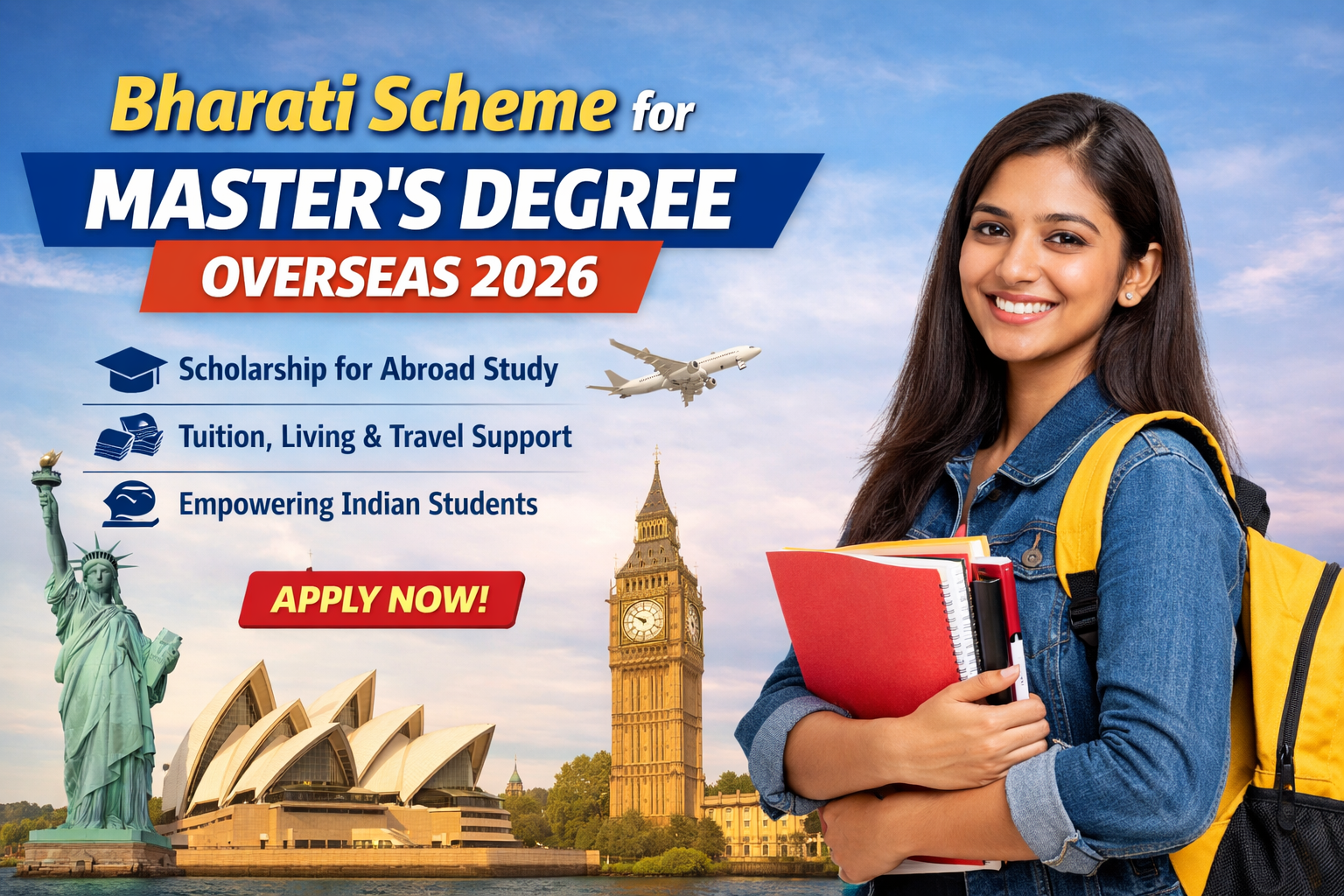Bharati Scheme for Master’s Degree Overseas 2026