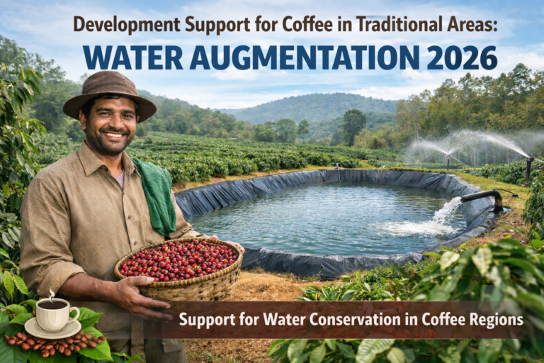 Development Support for Coffee in Traditional Areas: Water Augmentation 2026