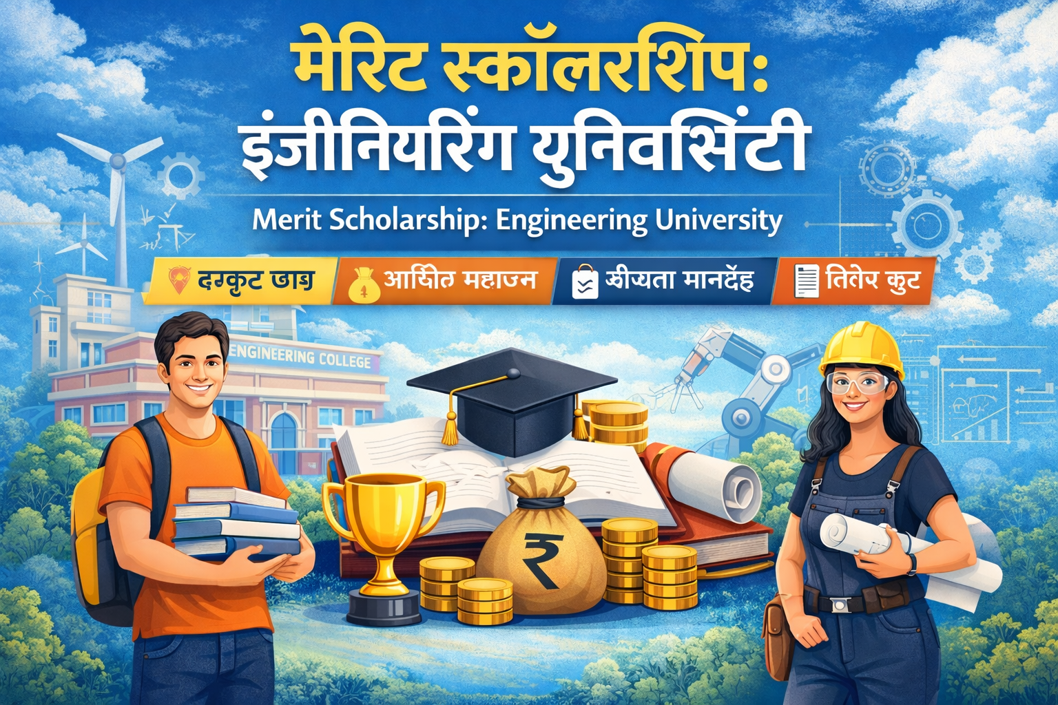 Merit Scholarship Engineering University 2026
