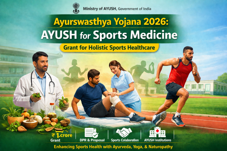 Ayurswasthya Yojana 2026 AYUSH for Sports Medicine – 10 Powerful Benefits, Eligibility & Application Guide