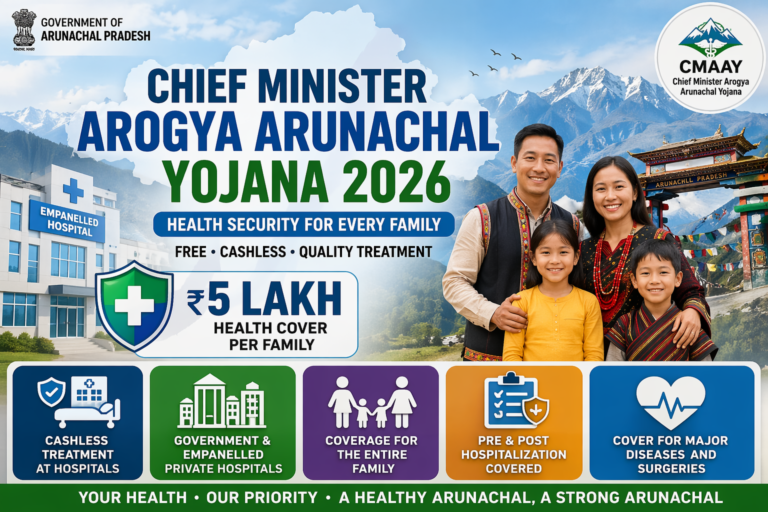 Chief Minister Arogya Arunachal Yojana 2026
