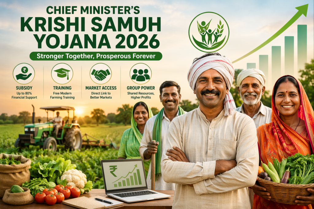 Chief Minister’s Krishi Samuh Yojana 2026