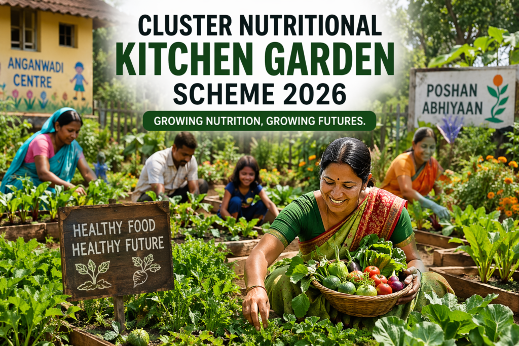 Cluster Nutritional Kitchen Garden Scheme 2026