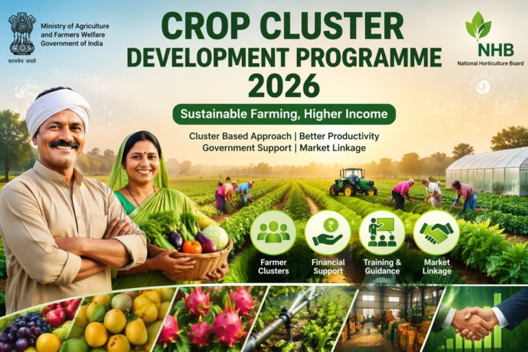 Crop Cluster Development Programme 2026