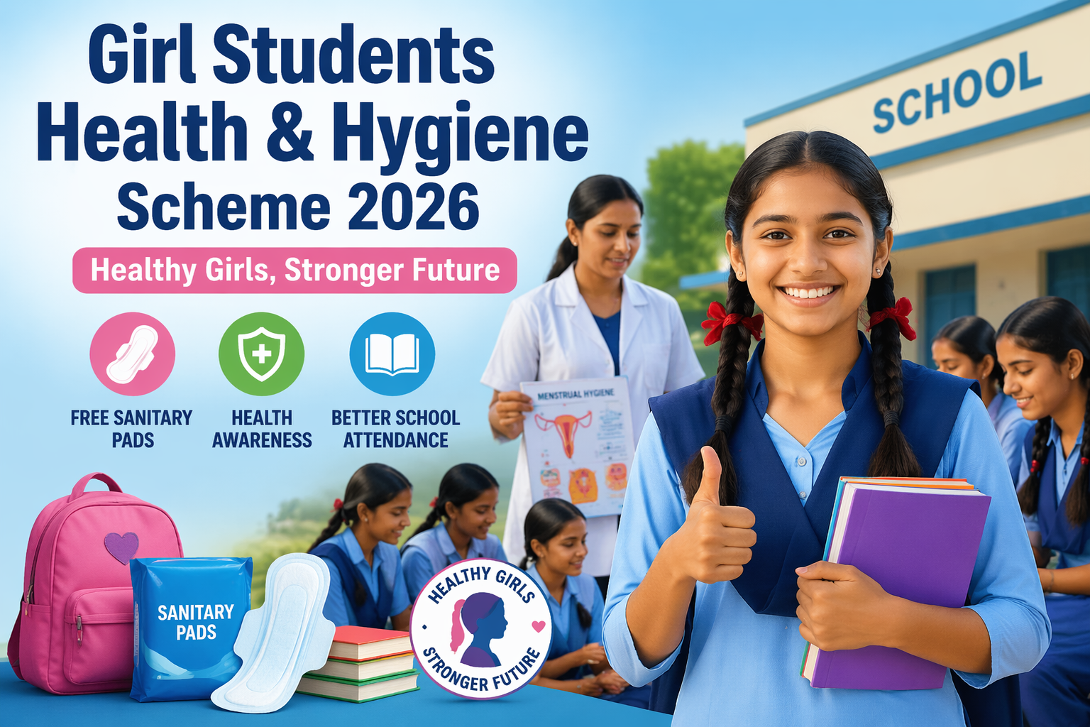 Girl Students Health & Hygiene Scheme 2026