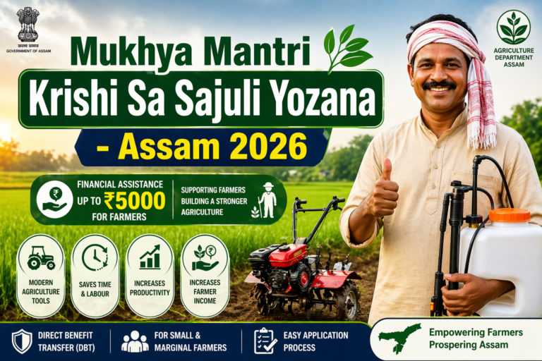 Mukhya Mantri Krishi Sa Sajuli Yozana - Assam 2026
