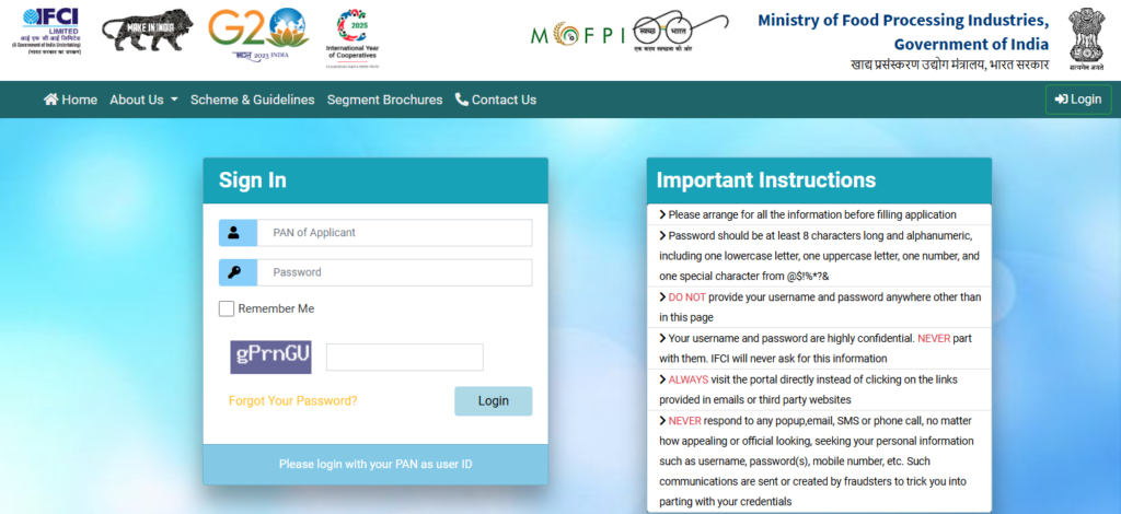 PLI Scheme for Food Processing Industry 2026