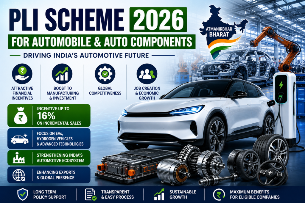 PLI Scheme 2026 for Automobile & Auto Components