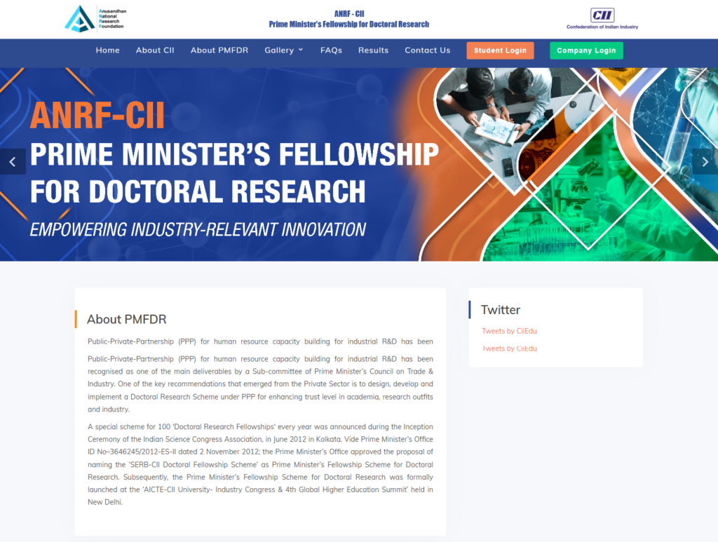 Prime Minister's Fellowship for Doctoral Research 2026 Golden Chance for Doctoral Researchs