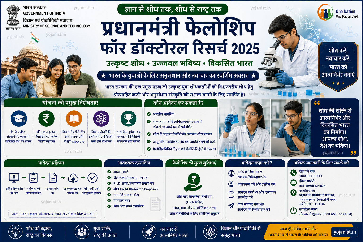 Prime Minister's Fellowship for Doctoral Research 2026